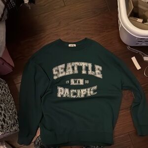 Seattle Pacific Green Sweatshirt